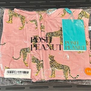 3-6 Posh Peanut Mara Ruffled Footie